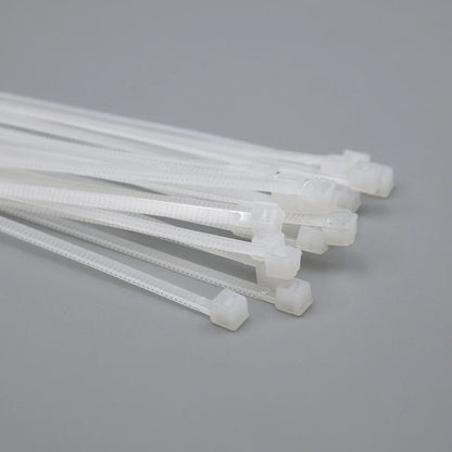 100pcs nylon plastic zip ties, cold resistant drawstring bags Cable Ties small