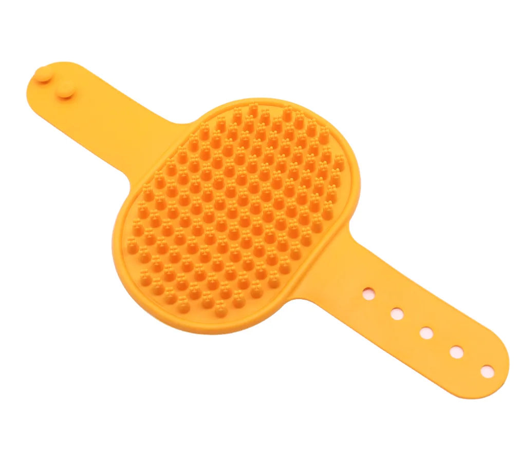 Soft Rubber Dog Cat Brush Pet Bath Silicone Comb Pet Hair Remover Dogs Stuff Cat Comb Grooming Tools Pet Supplies