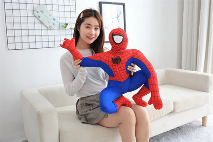 High Quality Spider Man Plush Toy Cartoon Stuffed Anime superhero Plushies Lovely Doll Hug Pillow Home Decor Birthday Gifts Kids
