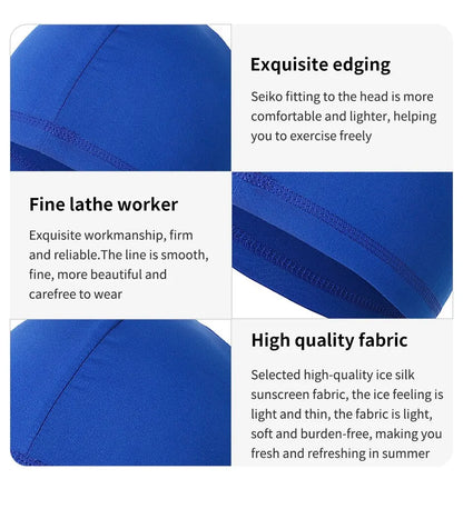 2 Pcs Cooling Skull Cap Helmet Liner Cycling Cap Cooling Cap Sports Helmet Cap for Men Women Running Skiing Hat