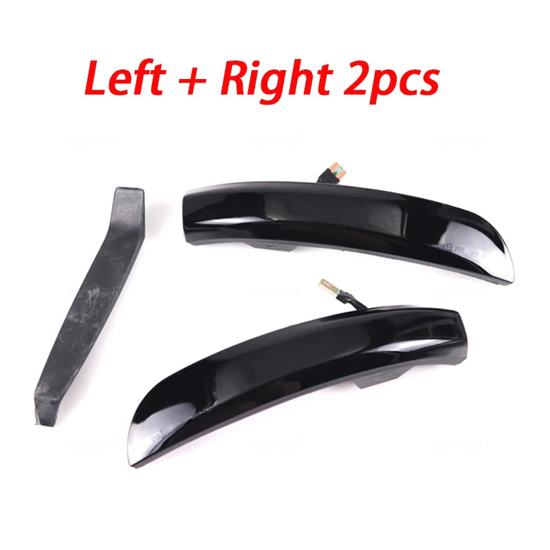 Dynamic LED Side Rearview Mirror Turn Signal Light Indicator For Ford Escape Kuga II EcoSport 2013-2019 Car Accessories