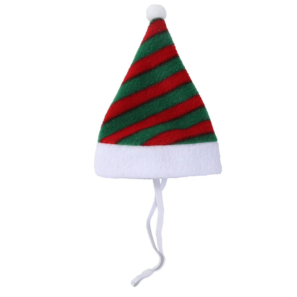 Pet Cat Dog Christmas Hat Cap Puppy Dog Accessories for Small Dogs Costume Dog Caps for Cats Costumes Pet Supplies 강아지 크리스마스