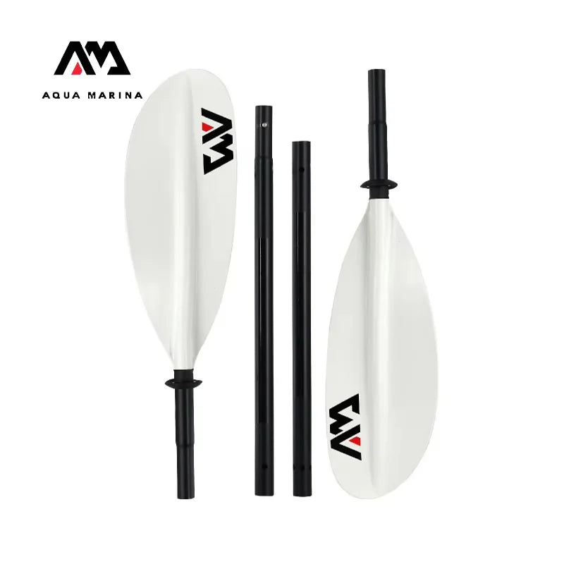 KP-1 Aluminum Alloy Canoeing Double Bladed Paddle 4-section Surf Board Rowing Oars Kayak Boat Parts 230cm Paddle