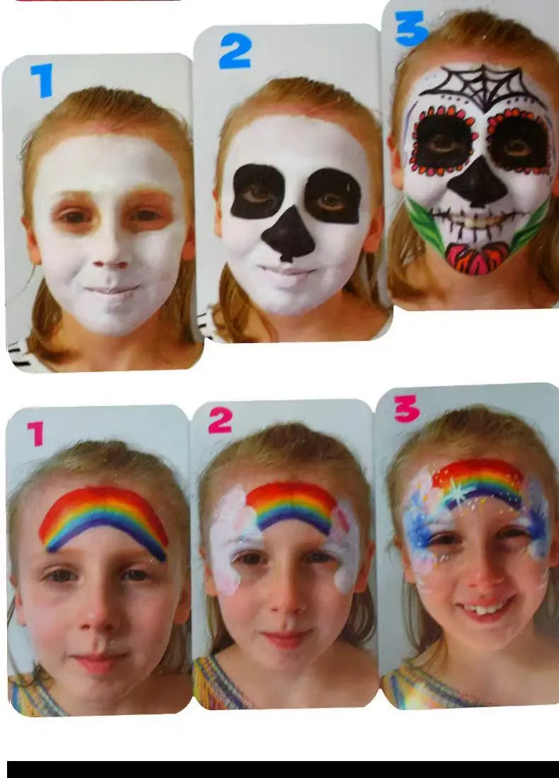 30g round box blush face painting water-based face pigment body painting makeup