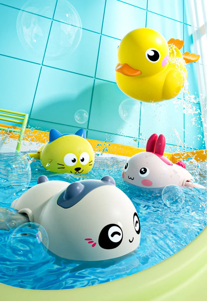 Kids Bath Toys Baby Cute Duck Penguin Egg Water Spray Sprinkler Bathroom Sprinkling Toy Beach Shower Swimming Toddler Toys Gift