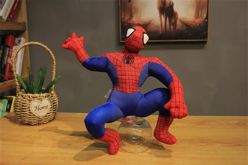 High Quality Spider Man Plush Toy Cartoon Stuffed Anime superhero Plushies Lovely Doll Hug Pillow Home Decor Birthday Gifts Kids