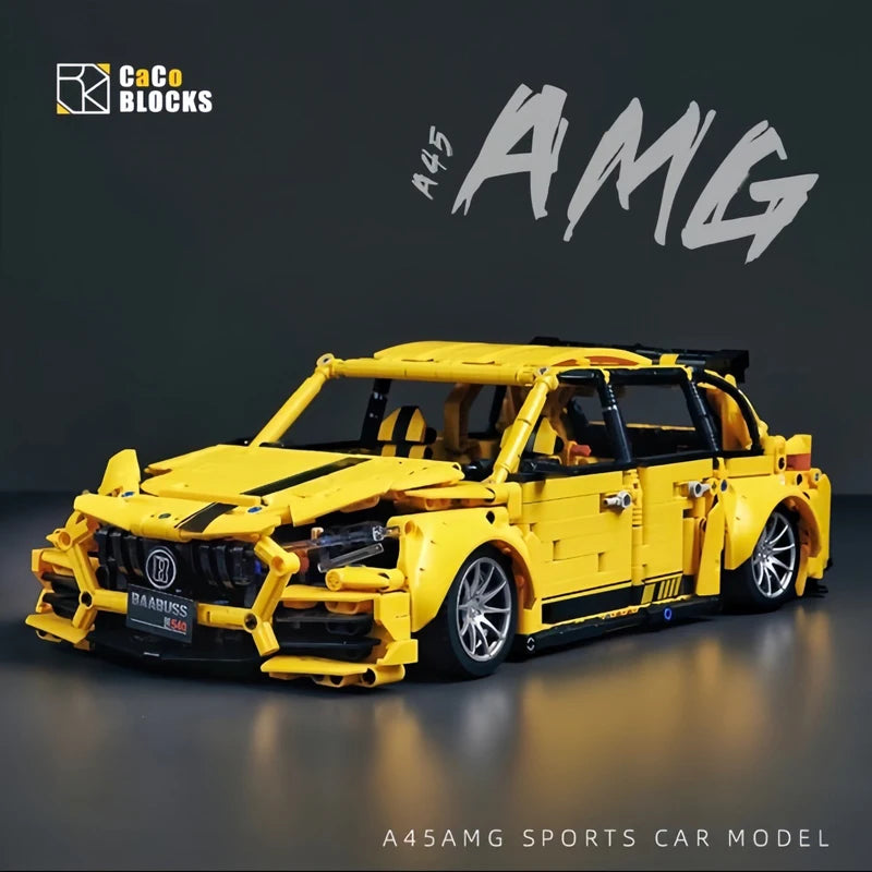 NEW Technical Speed Racing Car Model Building Blocks , MOC Assemble , Sports Car , Desktop Decor Collectible Gift for Car Lovers