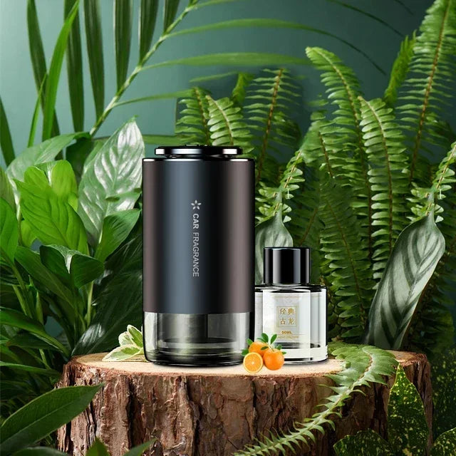 Essential Oil Diffuser Car Intelligent Spray Aromatherapy Aluminum Alloy Onboard Starting Fragrance Diffuser Car Air Fresheners