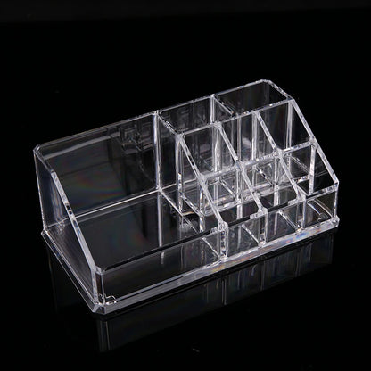 Multifunctio Makeup Lipstick Case Makeup Organizer Storage Box Lipstick Display Stand Holder Cosmetic Jewelry Organizer Box