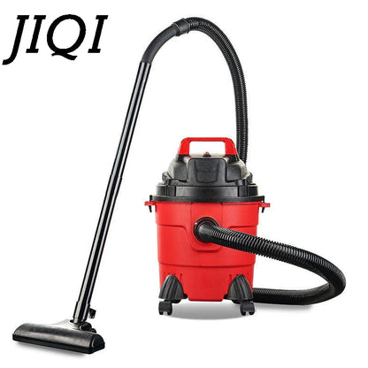 JIQI Multifunction Vacuum Cleaner Handheld Aspirator Dust Collector Powerful Suction Bucket Type Wet Dry Cleaning Machine Brush