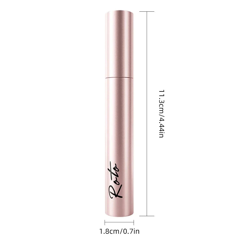 Silk Fiber Matte Mascara Makeup Ultra-Fine Brush Lengthens Eyelashes Waterproof Fast Dry Brown Black Curling Mascara Comestic