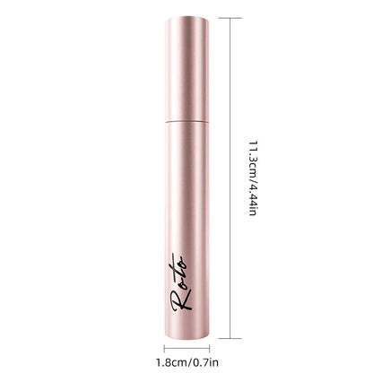 Silk Fiber Matte Mascara Makeup Ultra-Fine Brush Lengthens Eyelashes Waterproof Fast Dry Brown Black Curling Mascara Comestic