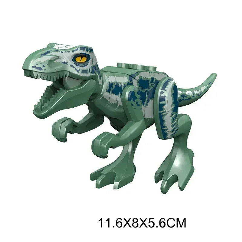 Great Value!!! Mosasaurus Jurassic World Park Dinosaurs Rex Indoraptor Triceratops Indominus Building Block Toys Dinosaur Gift