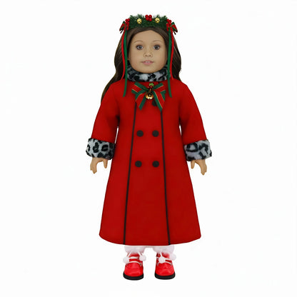 Doll Clothes Pretty Dresses Coat Daily Clothing Fashion Set For 43CM Baby Doll&18Inch American Doll,Girl Toys DIY Gifts
