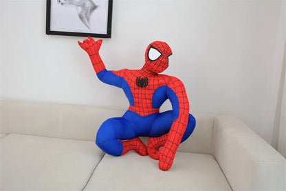 High Quality Spider Man Plush Toy Cartoon Stuffed Anime superhero Plushies Lovely Doll Hug Pillow Home Decor Birthday Gifts Kids