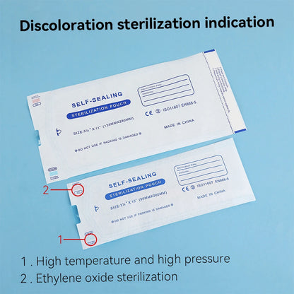10/20PCS Disposable Self-sealing Sterilization Pouches Bag 5 Sizes Tattoo Accessories Supplies Self-adhesive Clean Bags