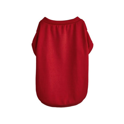 Breathable Dog T-shirt Solid Comfortable Thin Vest For Dogs Cute Summer Pet Clothes Dog Vest Tops Pet Supplies