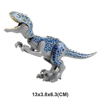 Great Value!!! Mosasaurus Jurassic World Park Dinosaurs Rex Indoraptor Triceratops Indominus Building Block Toys Dinosaur Gift