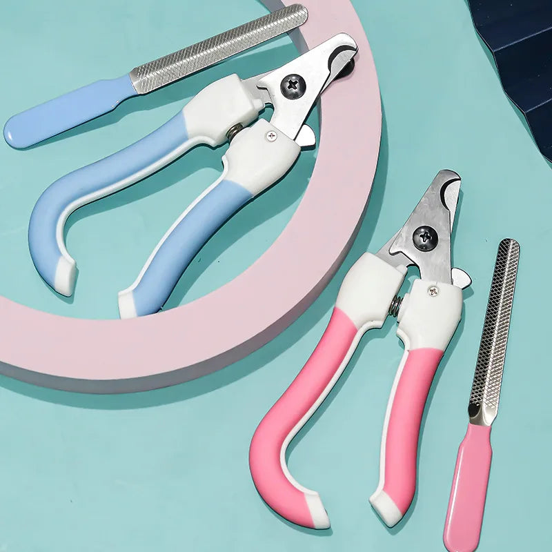 Dog Nail Clipper Scissors Kitten Nail Toe Claw Clippers Trimmer Labor-Saving Grooming Tools for Animals General Pet Supplies