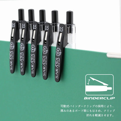 Zebra Sarasa Clip 0.5mm Black Blue Red Retractable Gel Pens Ballpoint for Writing Office Accessory School Supplies Stationery