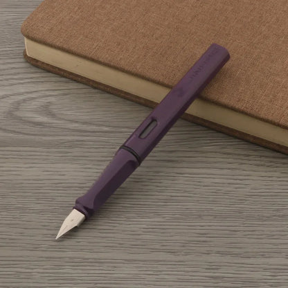 High Quality Brand Jinhao Fashion Fountain Pen Starry Plastic Finance Classic Macaron Pink EF Ink Pen Office School Supplies New