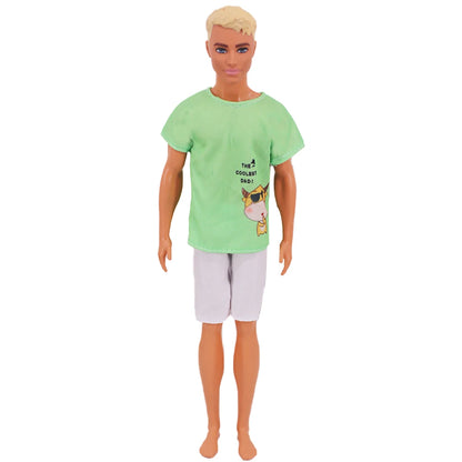 Doll Clothes Ken Doll Clothes Hoodie Sportswear Shirt Coat Outfit Set Doll Accessories Dressing Up Children's Toys,Girls Gift