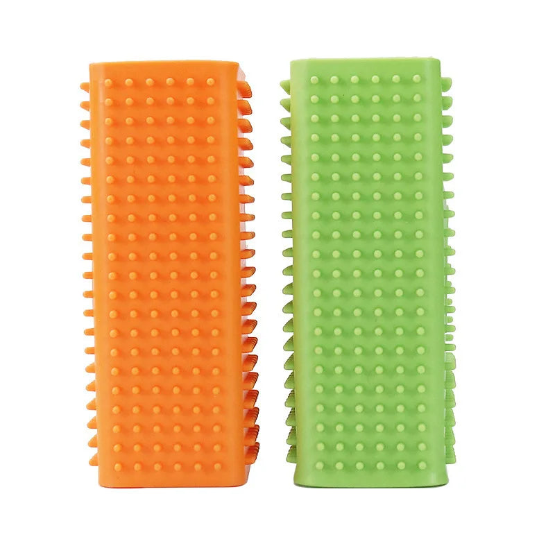 New Silicone Hollow Rubber Dog Hair Brush Hair Remover Cars Furniture Carpet Clothes Cleaner Brush For Dogs Cats Pet Supplies