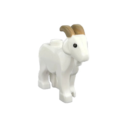 City Animal Zoo Farm Series Building Blocks Street View Panda Brown Bear Cat Pig Long Wool Sheep Cow Cattle Pet Bricks Toys Kids