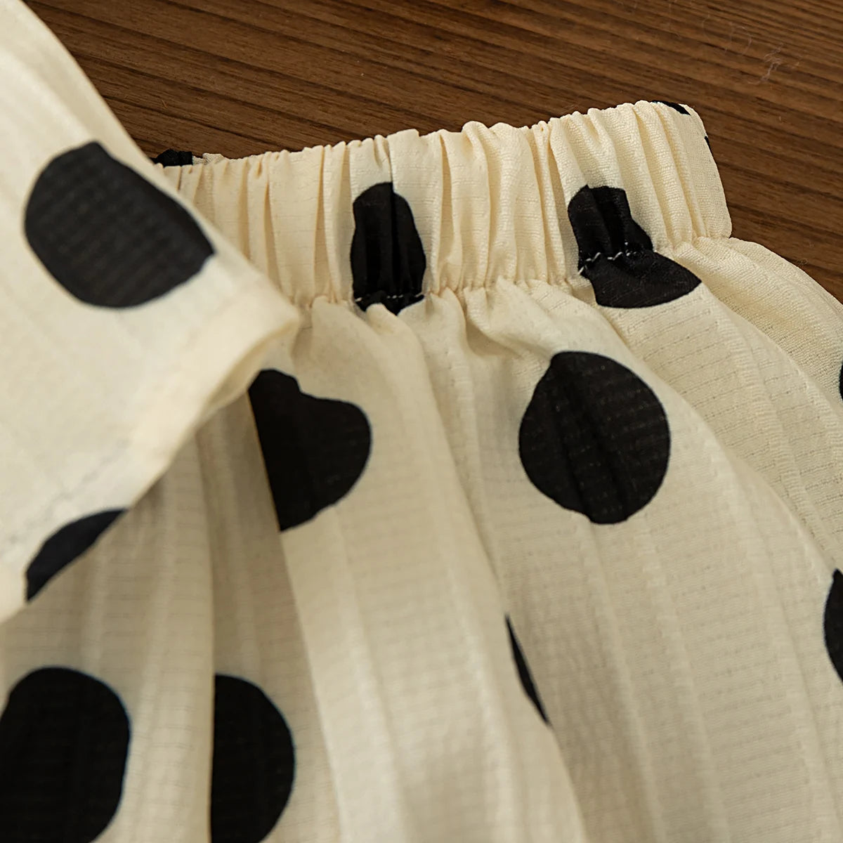 Toddler Girls 2 Piece Set Korean Style Polka Dot Bow Sleeveless Top & Shorts Newborn Baby Summer Cotton Casual Outfit for Play