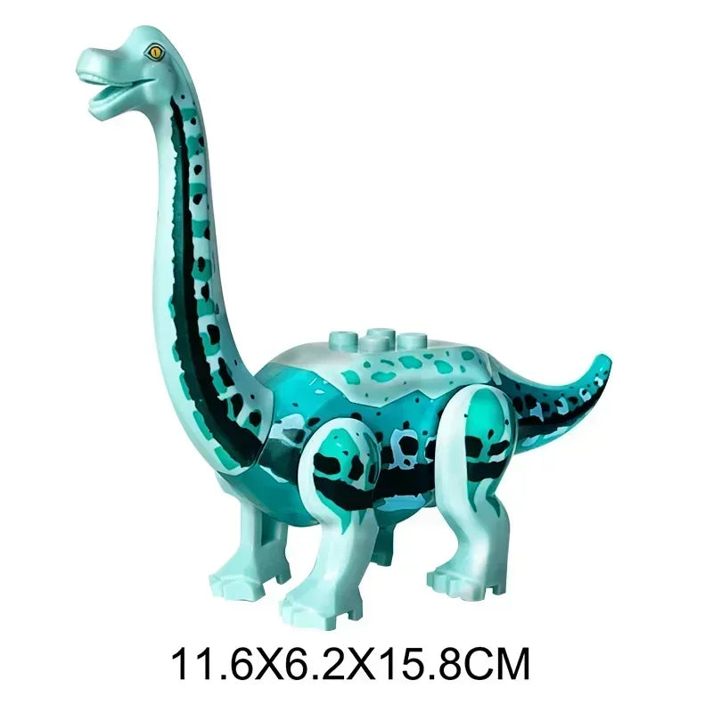 Great Value!!! Mosasaurus Jurassic World Park Dinosaurs Rex Indoraptor Triceratops Indominus Building Block Toys Dinosaur Gift
