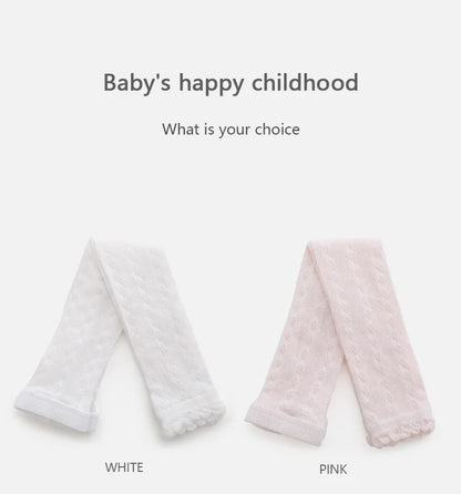 Summer Girls Pants Mesh Thin Baby Lace Pantyhose Outside Wear Summer Baby Stockingds Anti-Mosquito Kids Leggings For Girls