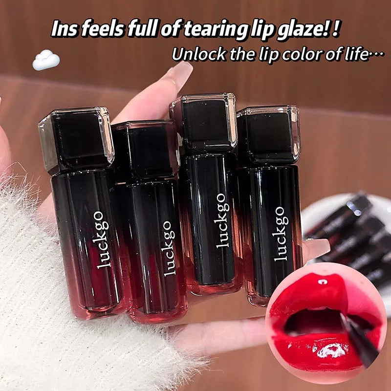 Chocolate Brown Peel Off Lip Stain Waterproof Makeup Matte Khaki Orange Liquid Lipstick Nude Black Tattoo Lips Tint Cosmetic