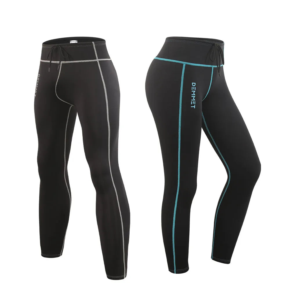Men Women Wetsuit Pant 1.5MM/3mm Neoprene for Diving Surfing Scuba Snorkeling Winter Swimsuit Keep Warm Trousers Pant Dropship