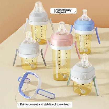 BPA Free Classic Newborn Bottle Grip Handle Compatible Silicone Handles for Hegen Bottle Size Baby Feeding Bottle Accessories