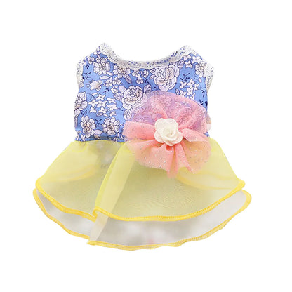 Pet Dresses Spring And Summer Pet Cothes Spring And Summer Cute Pet Supplies Dresses Rose Dress Dog Clothes Ropa Para Perros