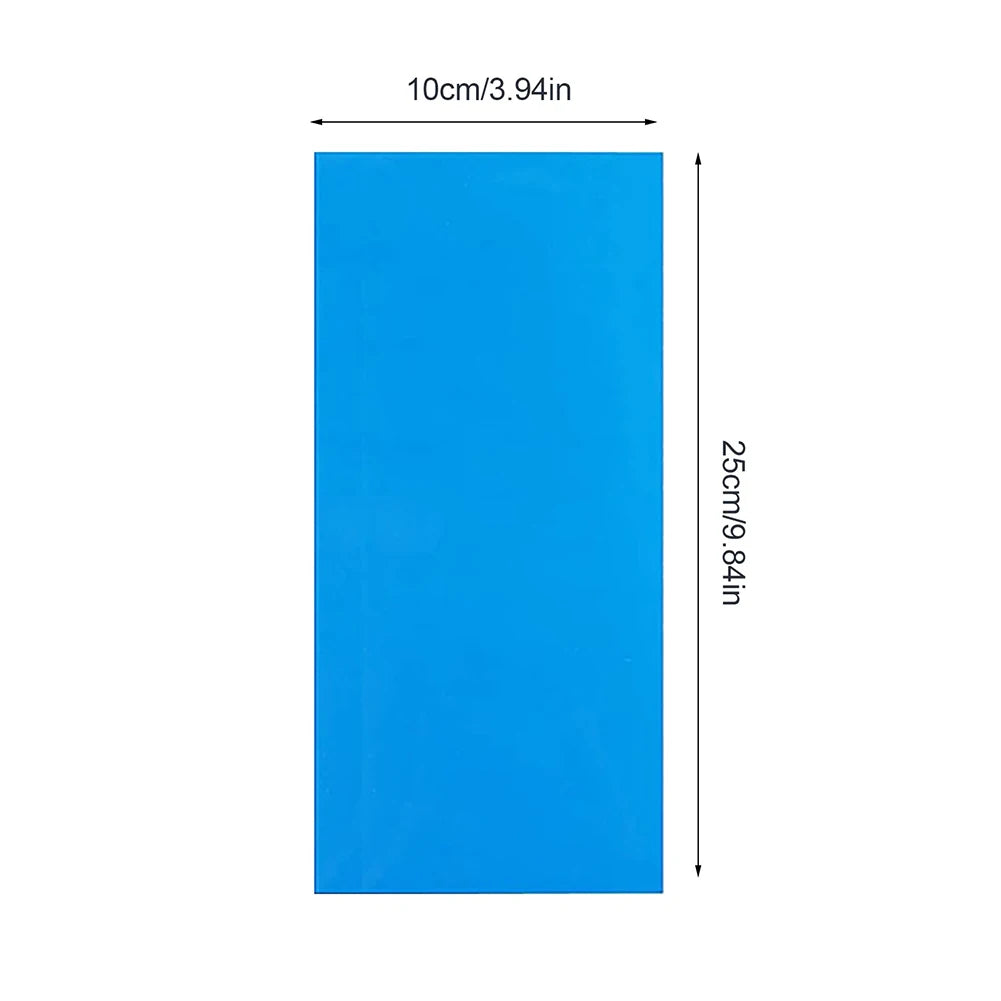 10pcs Swimming Pool Repair Kit Multifunctional PVC Underwater Repair Patches Wear-Resistant Croppable Inflatable Boat Supplies