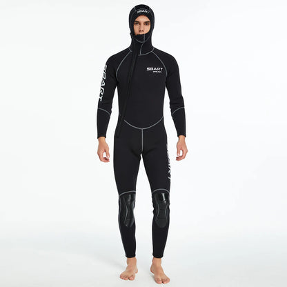 3MM diving suit men's and women's thickened diving suit men's warm hooded swimming wet suit surfing suit jellyfish suit