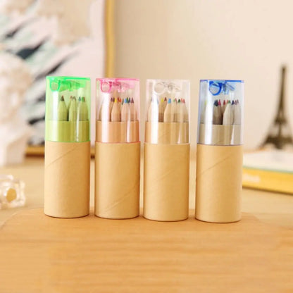 Creativity Crayon Student Pencil 12 Color Student Stationery Drawing Pencil Drawing Art Portable Painting Pencil