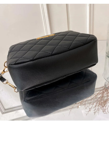 Tassel Small Messenger Bag For Women 2023 Trend Lingge Embroidery Camera Female Shoulder Bag Fashion Chain Ladies Crossbody Bags
