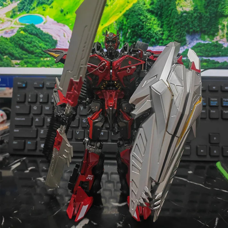 IN STOCK BPF New 21cm Robot Tank Model Toys Cool Transformation Anime Action Figures Aircraft Car Movie Kids Gift SS38 6022A