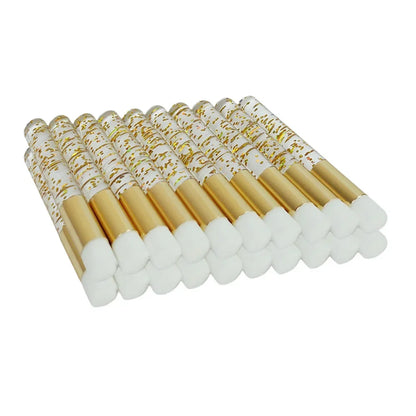 Wholesale 30/50pcs Eyelash Cleaning Brushes for Eyelash Extensions Glitter Lash Shampoo Brushes Nose Pore Cleansing Makeup Tools
