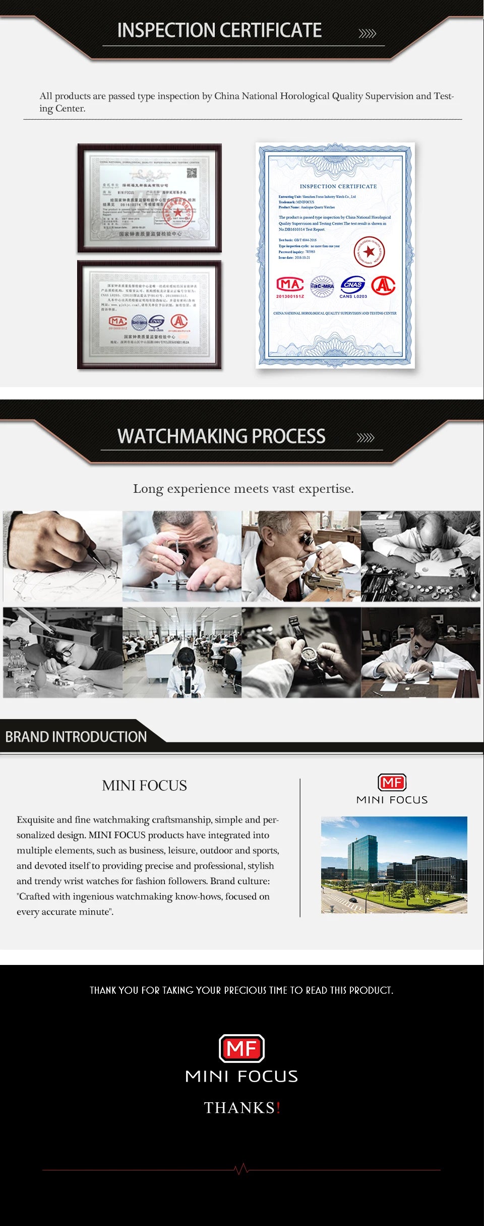 MINI FOCUS Multifunctional Sports Quartz Watch Mens Watches Waterproof Chronograph Wrist Watch with Date Luminous Hands 0349G