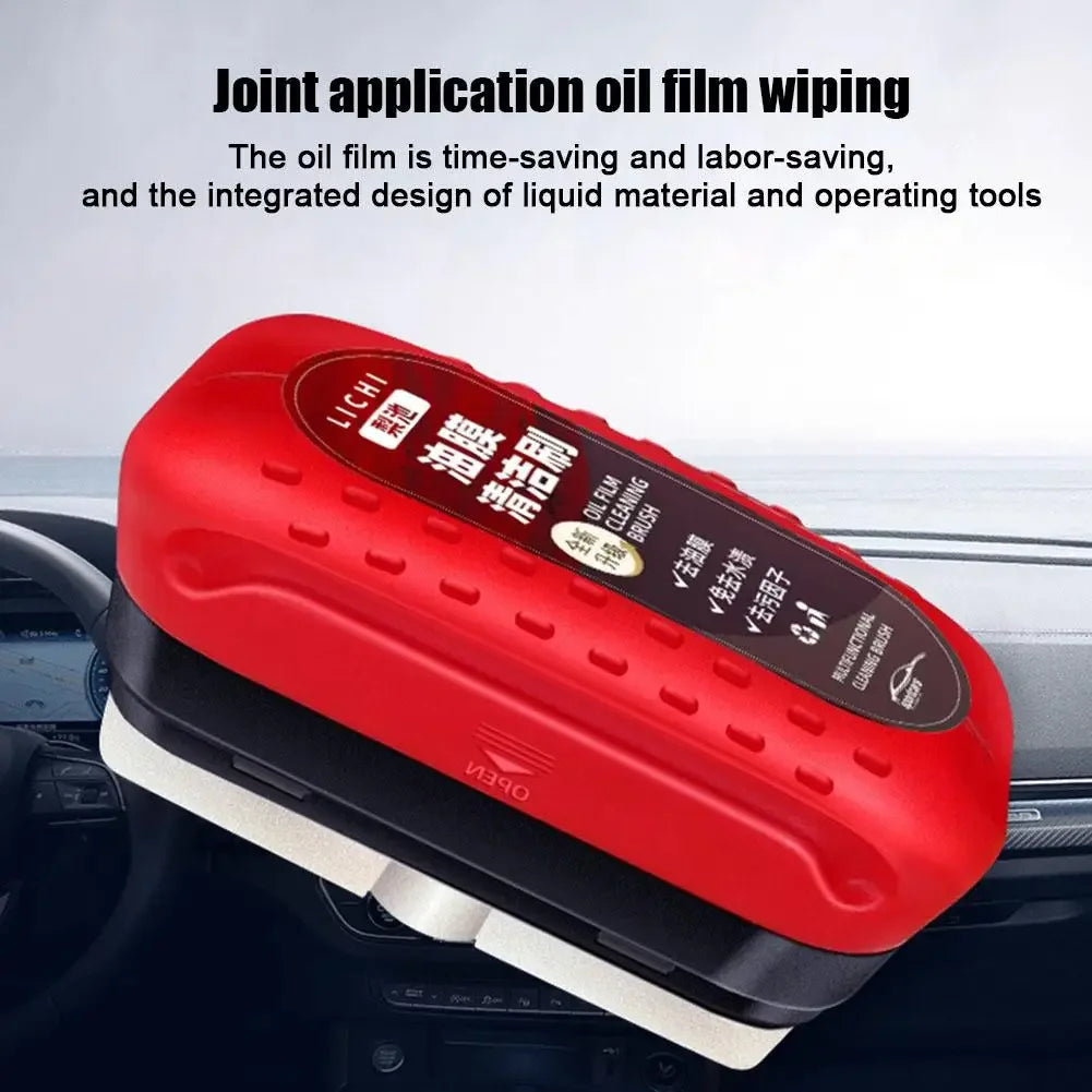 Car Glass Oil Film Remover Glass Cleaning Board Hydrophobic Glass Coating for Windshield Clear Window Auto Detailing Tool