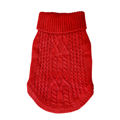 Dog Sweaters Fashionable Pet Clothing Lightweight, Soft, Comfortable, and Warm Winter Pet Clothes Outdoor Portable Pet Supplies