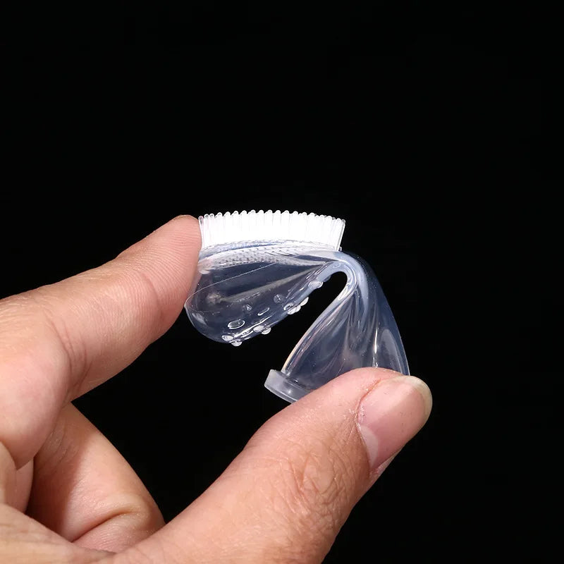 Super Soft Pet Finger Toothbrush Dog Brush Bad Breath Tartar Teeth Care Tool Dog Pet Supplies Cepillo Para Perro