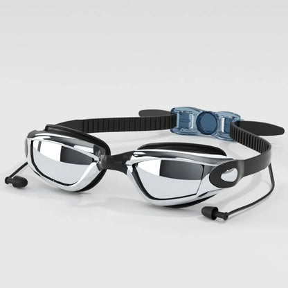 Creative HD Summer Swimming Goggles Anti Fog Waterproof Swim Eyewear Adjustable Silicone Diving Swim Glasses Men Women