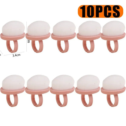 10pcs Professional Nail Dust Brush Art Brush Remove Gel Polish Powder Cleaning Tool Beauty Makeup Brushes Manicure Accessories