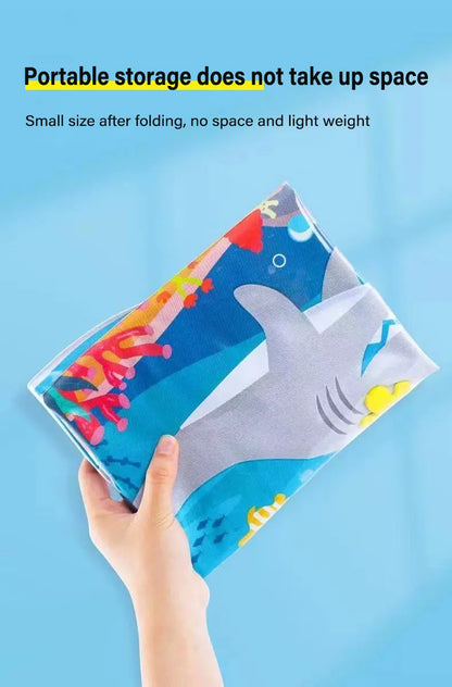 Sea Ocean Water Mat Sensory Water Mat Thickened Inflatable For Cat Pet Supplies Cleaning Cooling Mat Summer Cat Pets Accessories