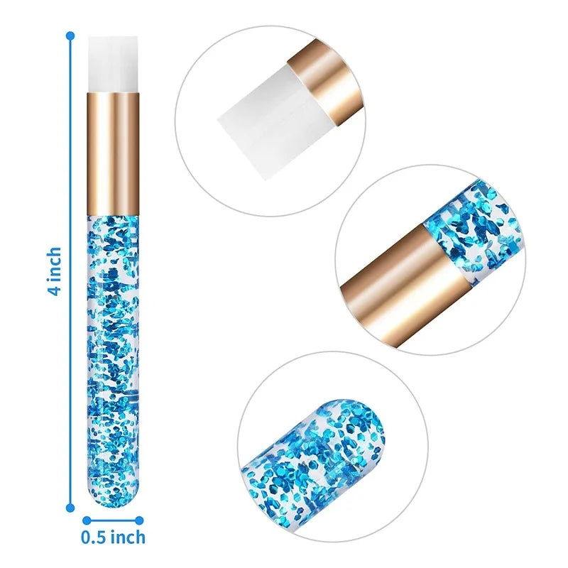Wholesale 30/50pcs Eyelash Cleaning Brushes for Eyelash Extensions Glitter Lash Shampoo Brushes Nose Pore Cleansing Makeup Tools