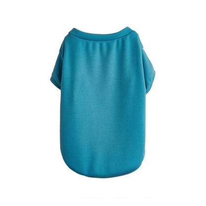 Breathable Dog T-shirt Solid Comfortable Thin Vest For Dogs Cute Summer Pet Clothes Dog Vest Tops Pet Supplies